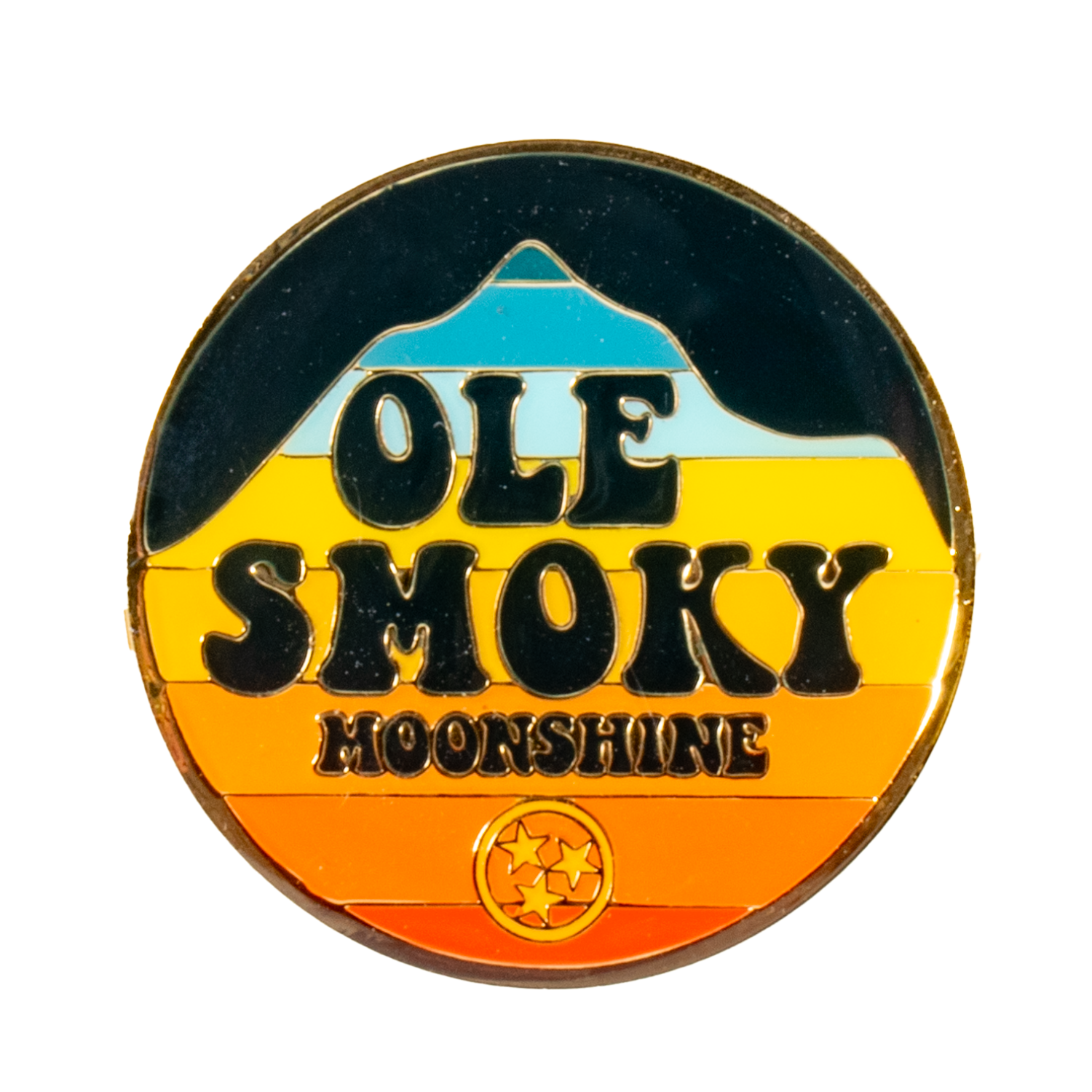 STARRY NIGHT CIRCLE PIN