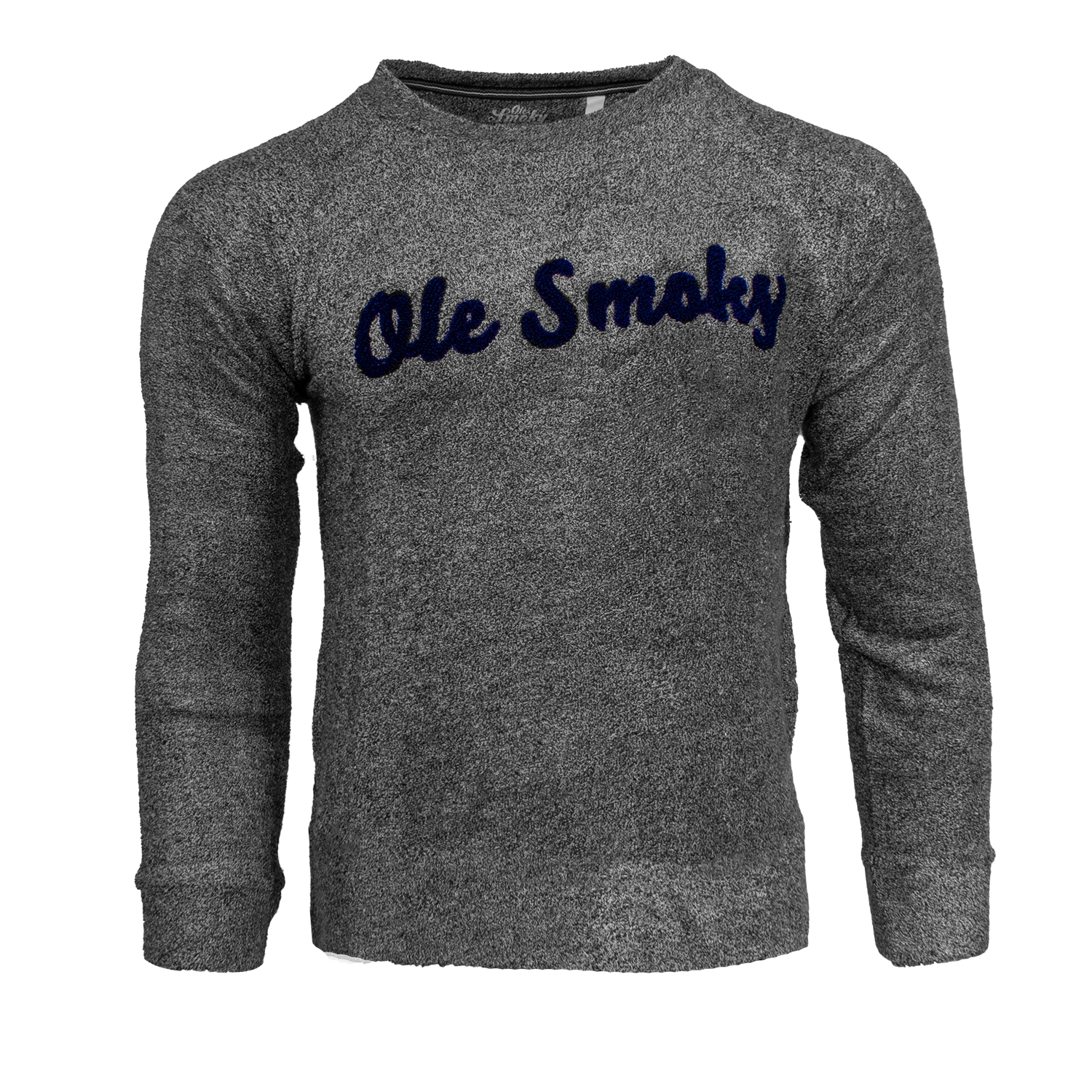 TERRY RAGLAN CREWNECK - NAVY