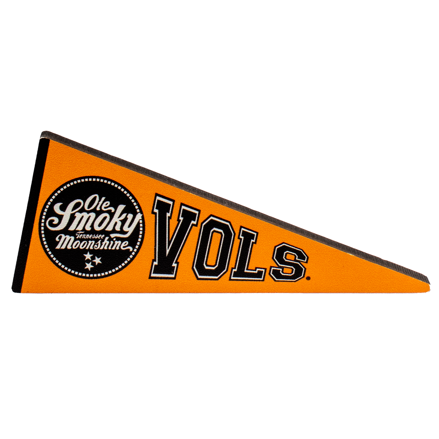 UT WOOD PENNANT MAGNET