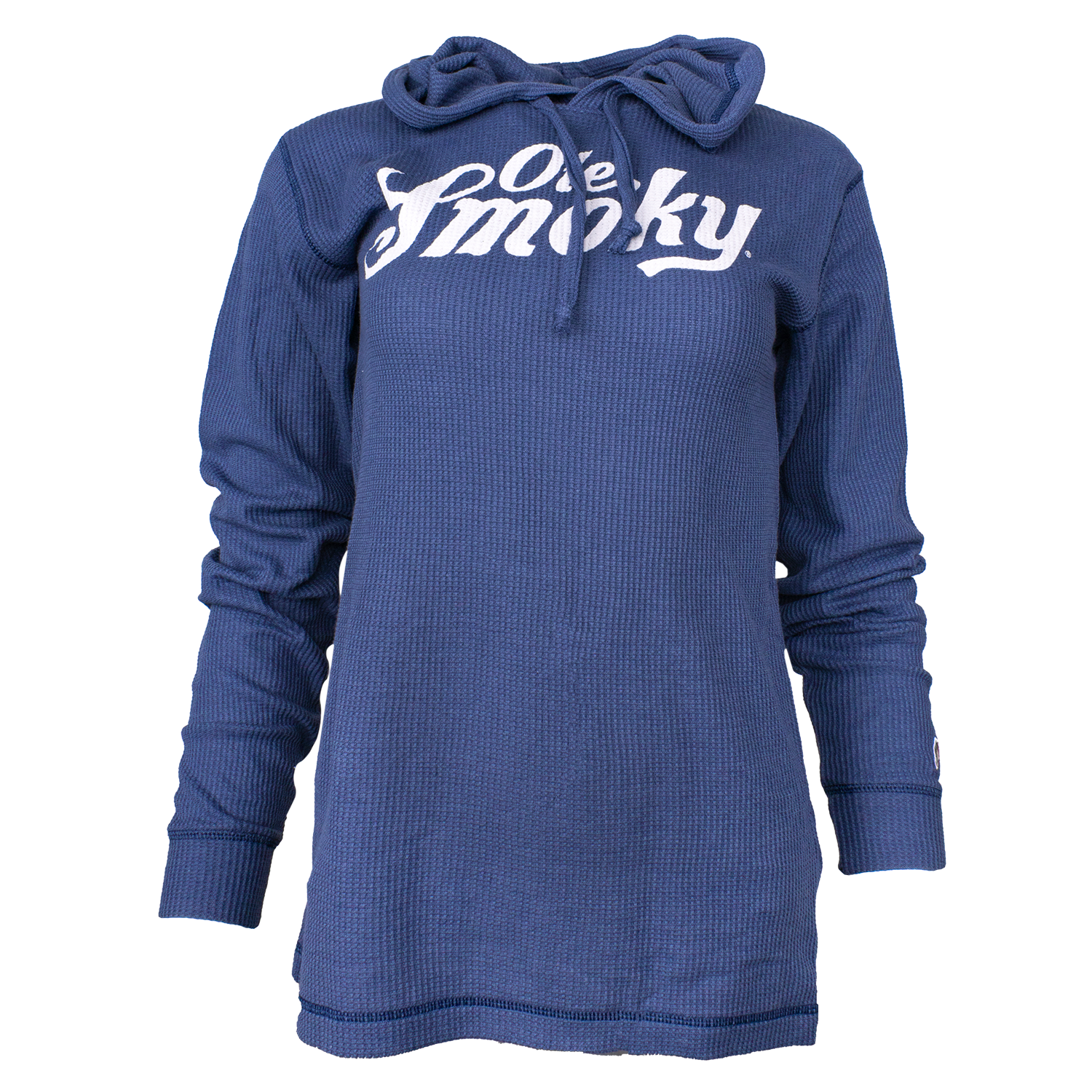 WAFFLE HOODIE : SPRING NAVY