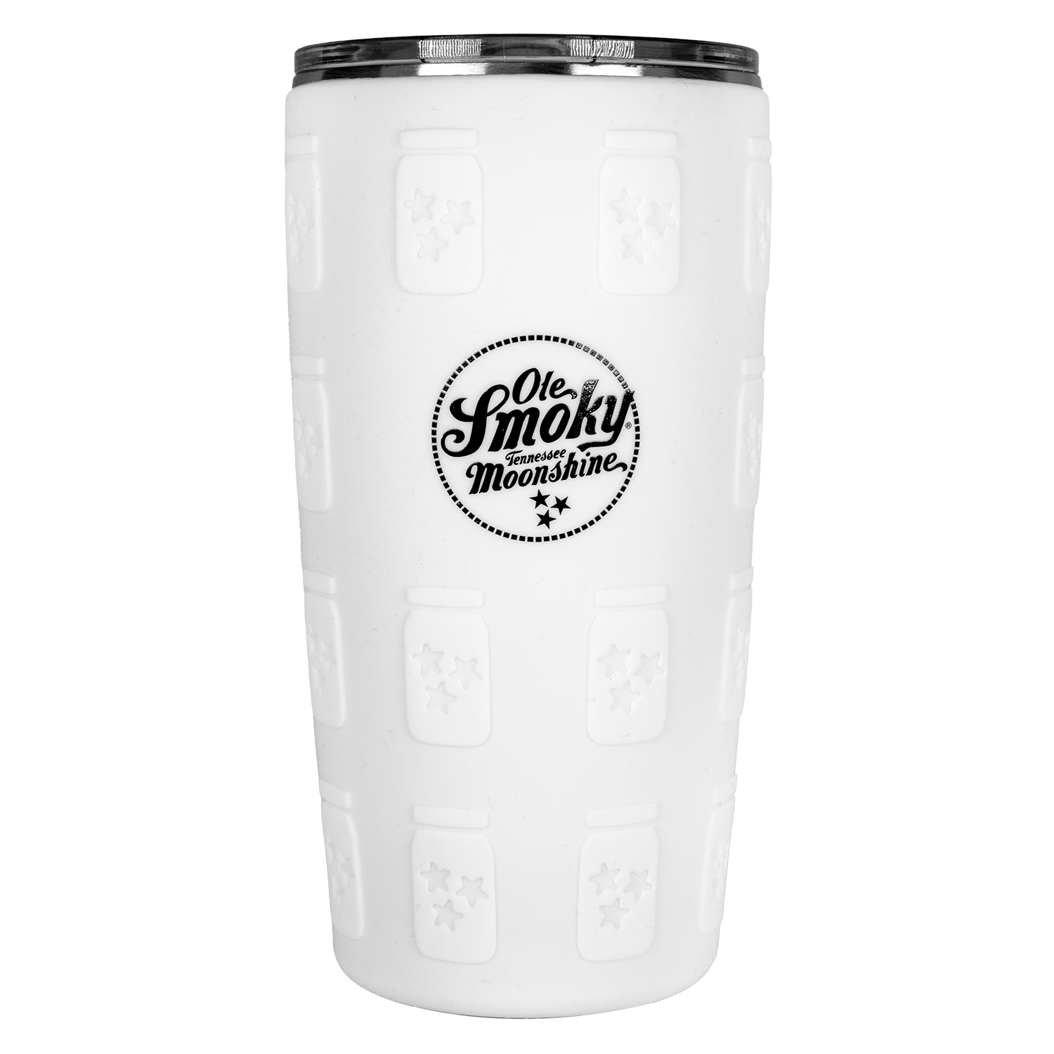 WHITE SILICONE JAR MOLDED TUMBLER