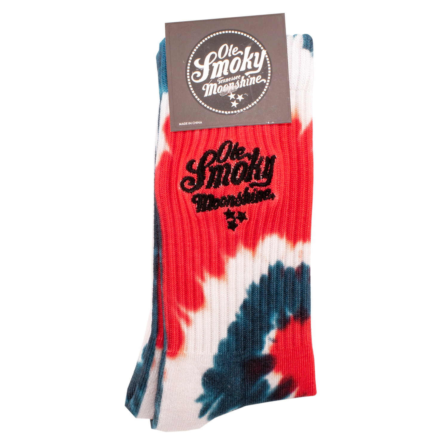 USA TIE DYE ATHLETIC SOCKS