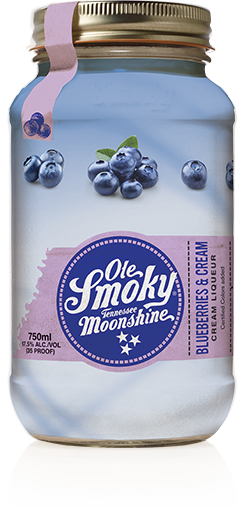 Blueberries And Cream Moonshine