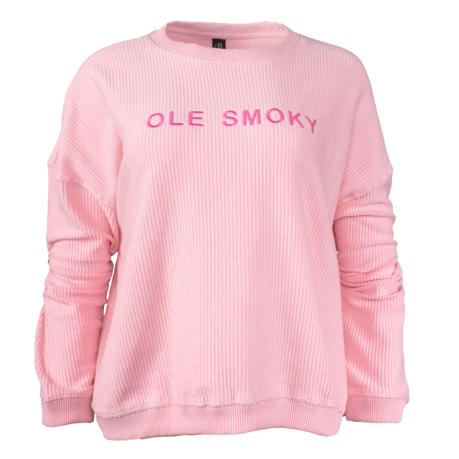CORDED L/S TEE -PINK