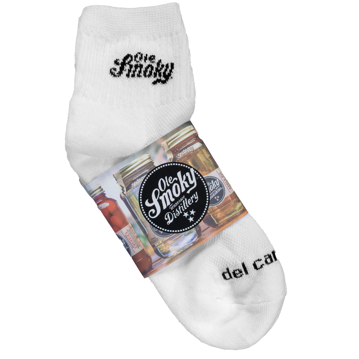 OLE SMOKY CREW SOCKS - BLACK