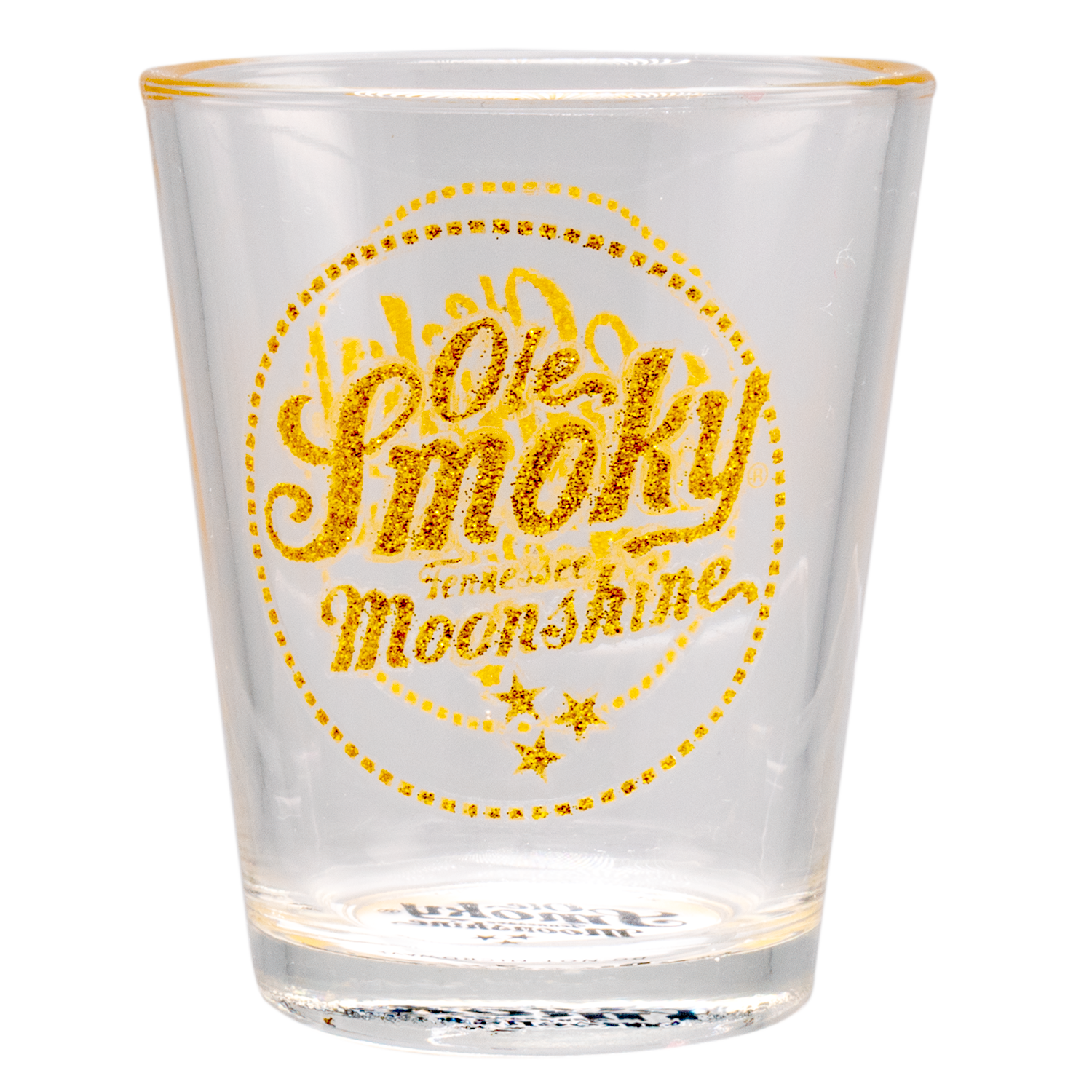 GLITTER LOGO SHOT GLASS