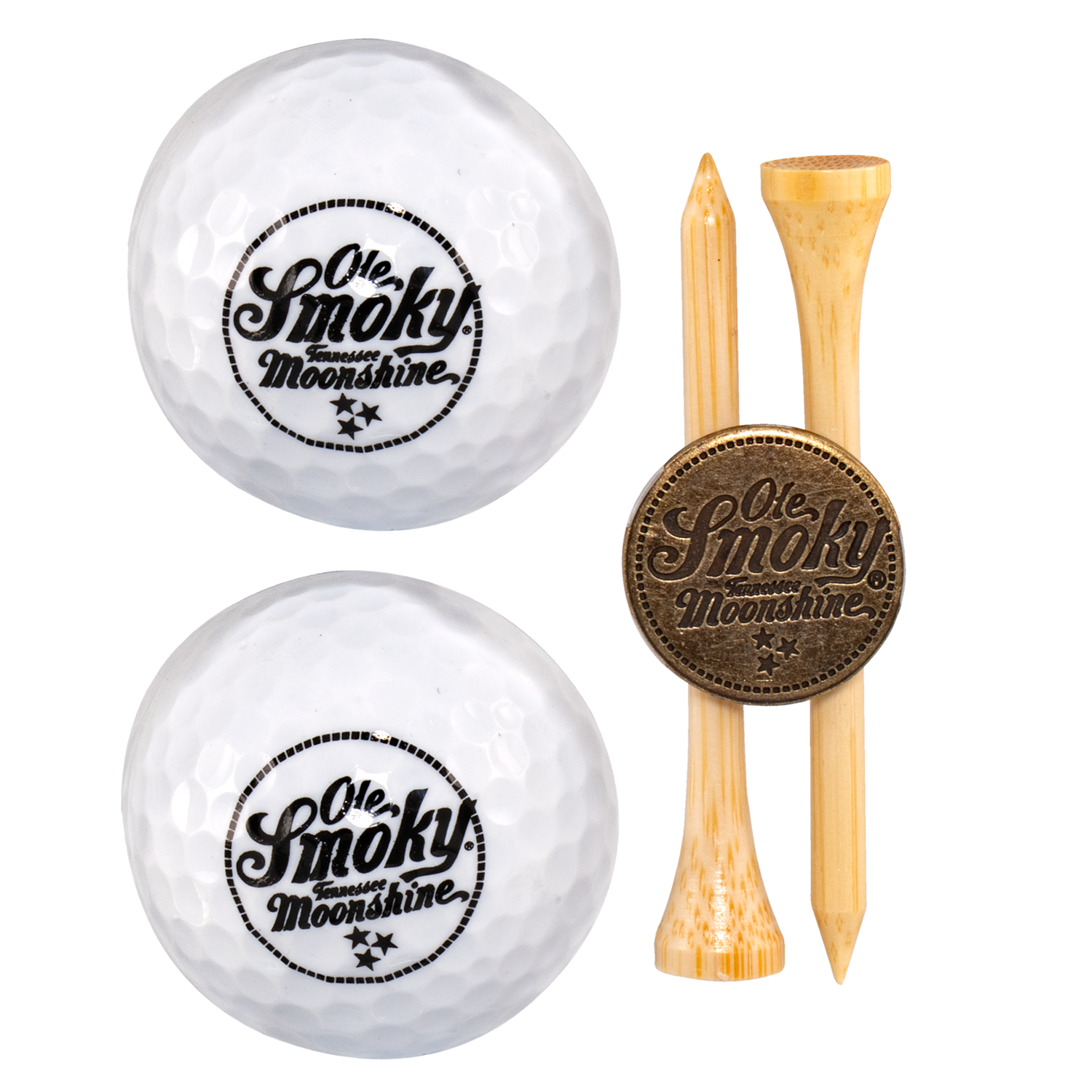 GOLF BALL AND TEE SET