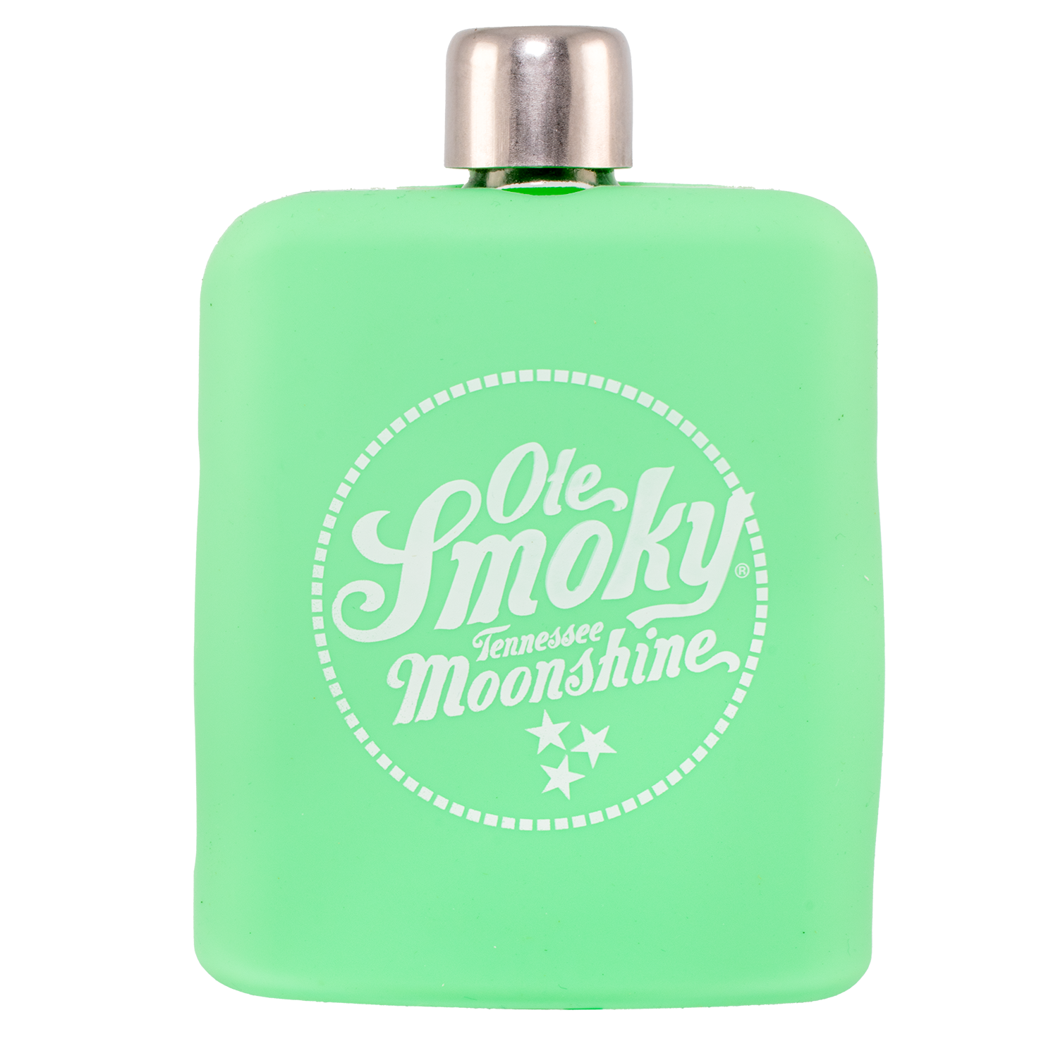 HIPSTER SILICONE FLASK - MINT GREEN