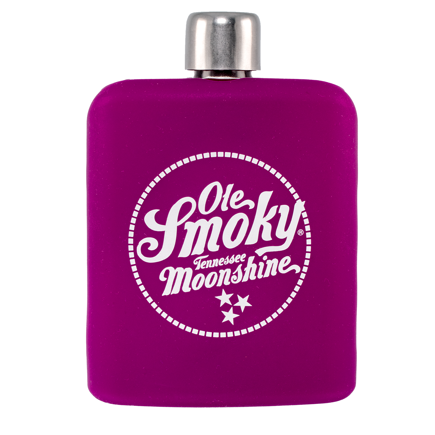 HIPSTER SILICONE FLASK - PURPLE