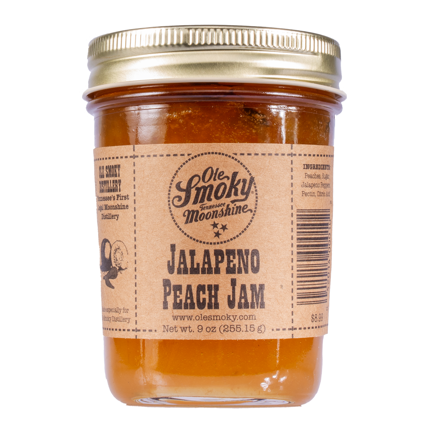 JALAPENO PEACH MOONSHINE JAM