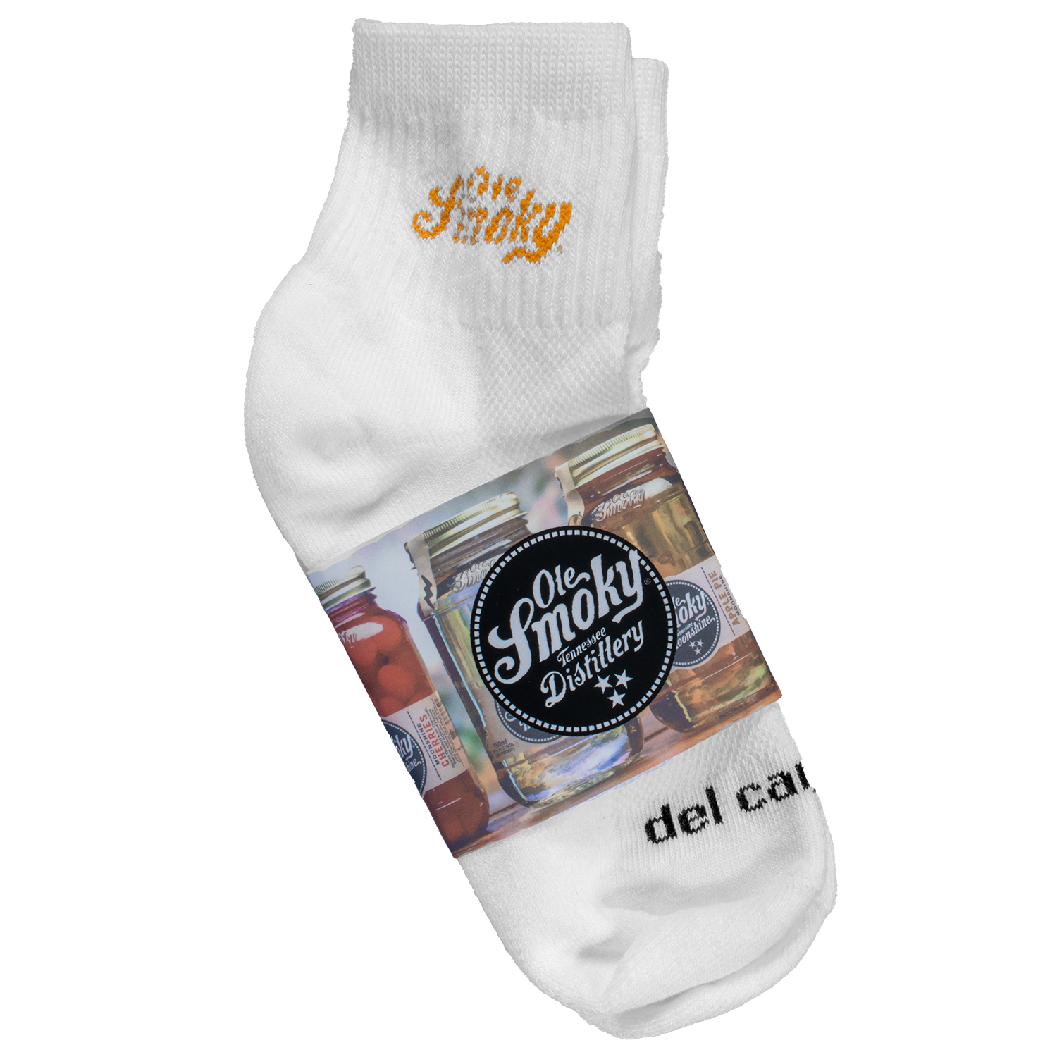 OLE SMOKY CREW SOCKS - ORANGE