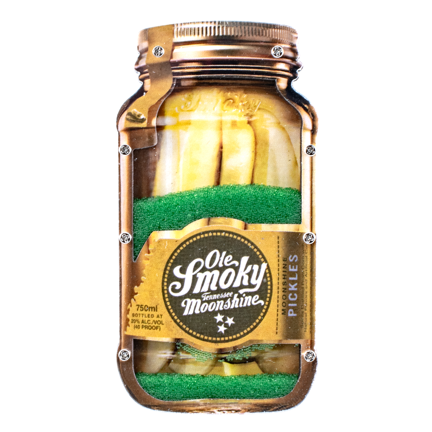 PICKLES JAR FLOATER MAGNET