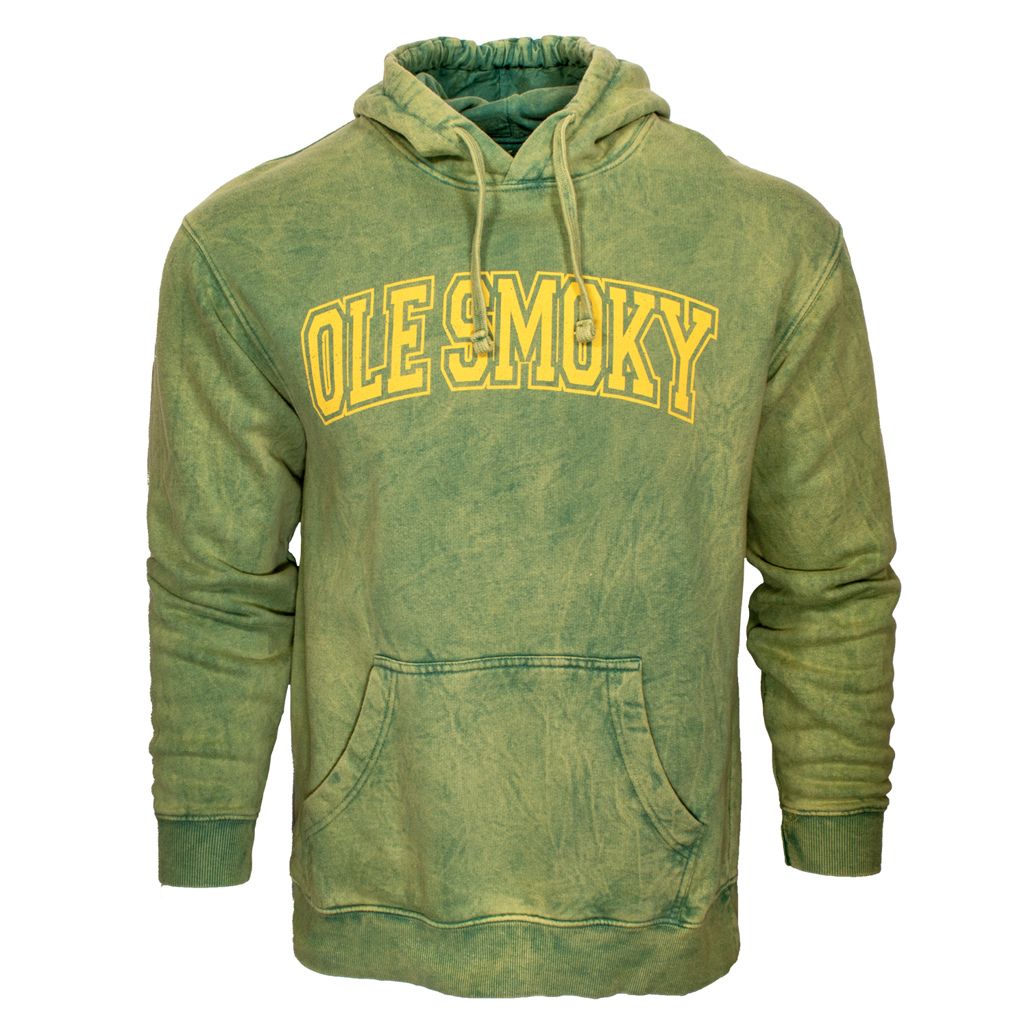 ARCH TEXT HOODIE - COBBLESTONE MOSS