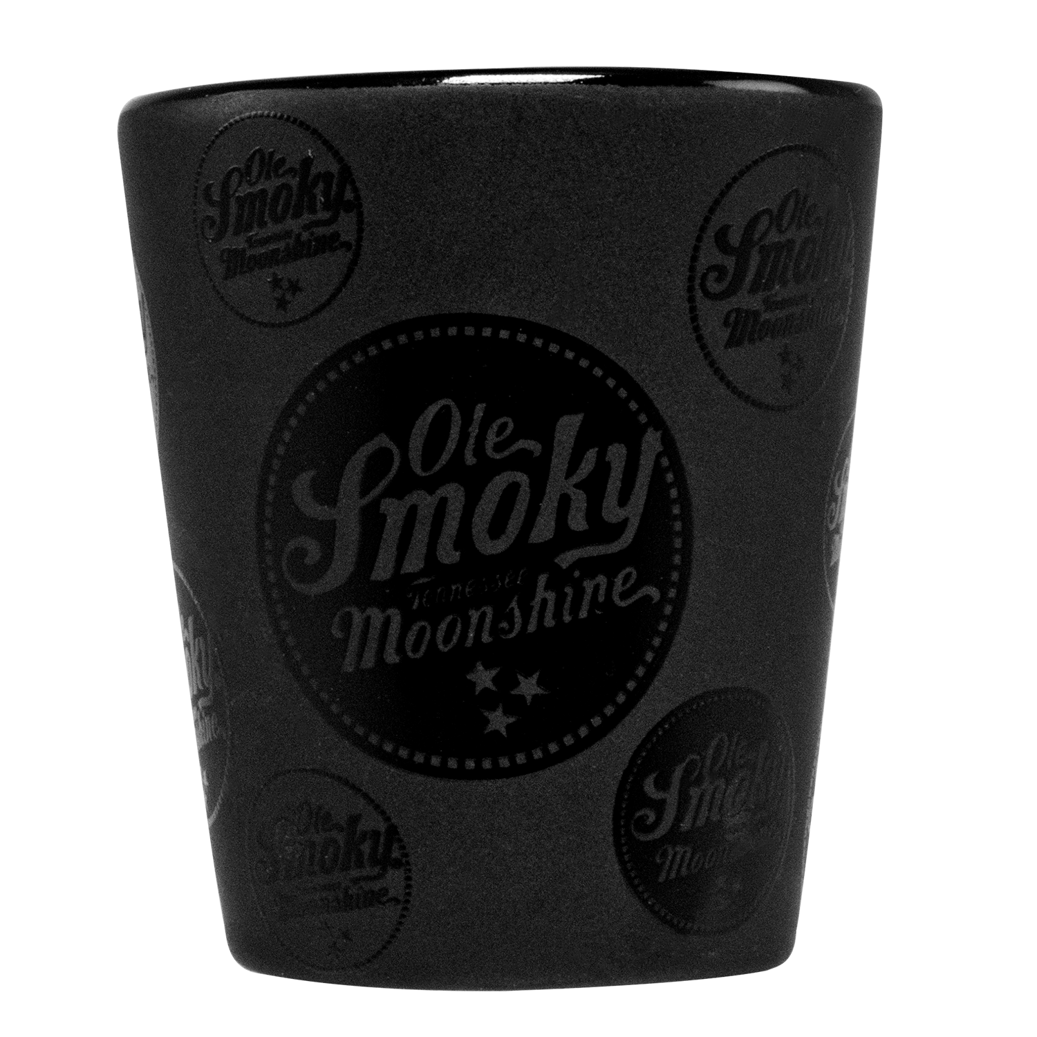 REPEATING LOGO MATTE SHOT GLASS