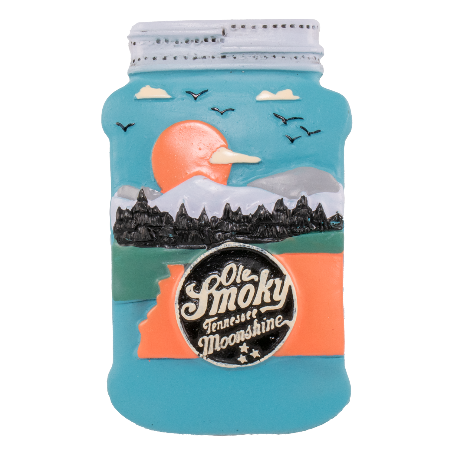 SCENIC CARTOON JAR MAGNET
